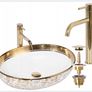 Washbasin set + tap + stopper Image 8