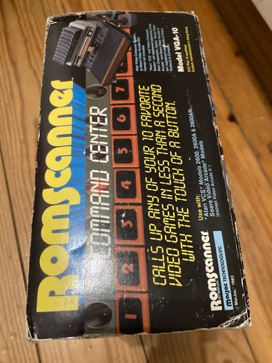 Atari 2600 Romscanner command center