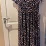 Fab New NWT Maxi dress blue pink leopard animal print by Very Size 14 Image 2