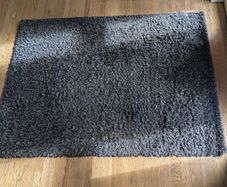 Plush Dark Grey / Charcoal Shaggy Rug