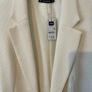 Ladies Cream Blazer Size 14 Image 3