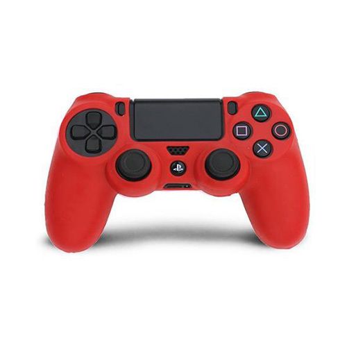 PlayStation 4 PS4 Controller Soft Protective Silicone Rubber Cover Case Red
