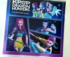 (New and Sealed)K-Pop Demon Hunters Official 2026 Wall Calendar/Poster
