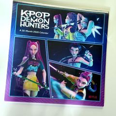 K-Pop Demon Hunters Official 2026 Wall Calendar/Poster