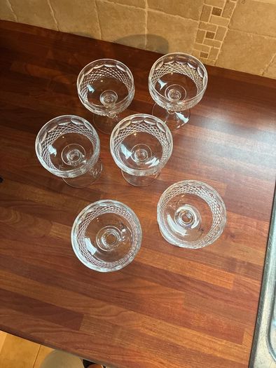 Waterford crystal champagne glasses