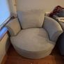 Luxury Vobe Swivel Cuddle Chair  Cost 1,750 New Image 6