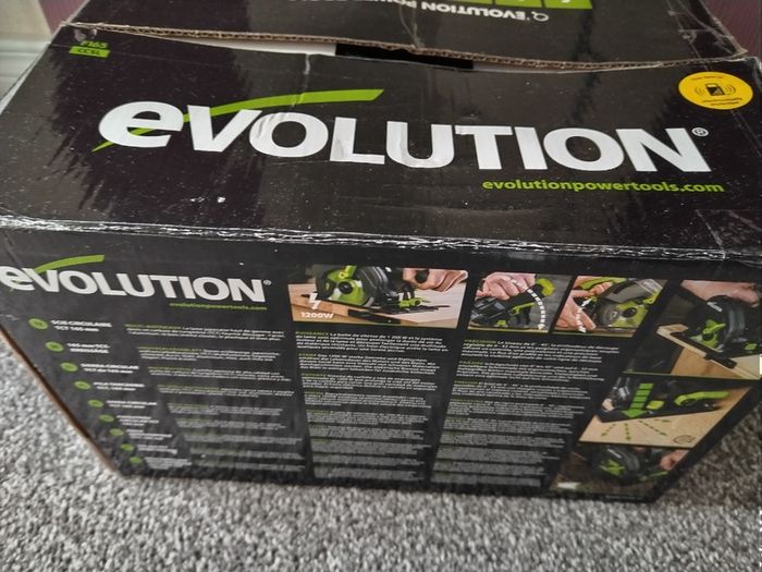Evolution F165CCSL 165mm Multi-Material Circular Saw