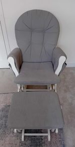 Babylo rocking chair and stool