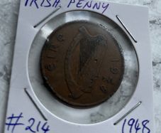Irish Penny 1948