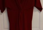 Maternity Twist Front Kimono Sleeve Midi Dress