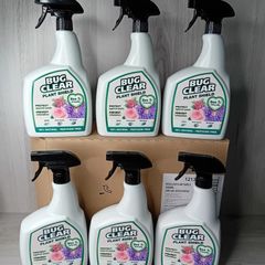 Bug Clear Plant Shield Spray Pesticide Free Bug Killer - Large Joblot X 48 UNITS - COLLECT