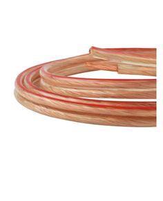 Premium TLgYp Transparent Speaker Cable 2 x 1.5 mm2. Sold by the Meter