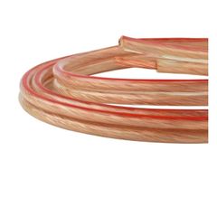 Premium TLgYp Transparent Speaker Cable 2 x 1.5 mm2. Sold by the Meter