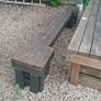 Garden table and bench Image 3