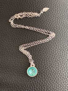 Silver Plated Crystal Necklace