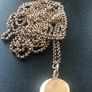 Antique 18ct rolled gold muff chain Image 2