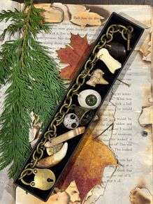 1 Goblins Trash Treasure Charm Bracelet for the Strange and Unusual
