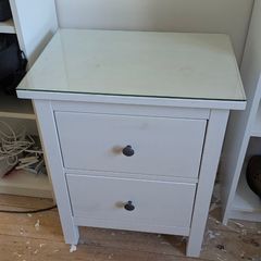 Ikea Hemnes x2 Drawer Bedside Table