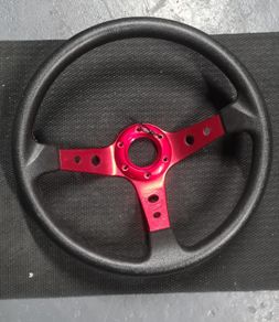 vintage style steering wheel