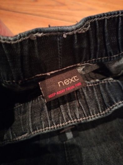 Next boys denim shorts age 7