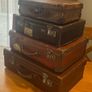 Antique/Vintage Travel Suitcases Image 2