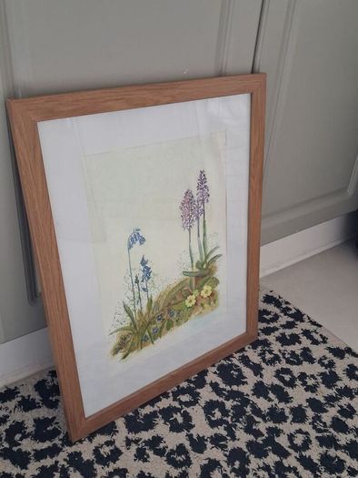 Framed Floral Watercolour