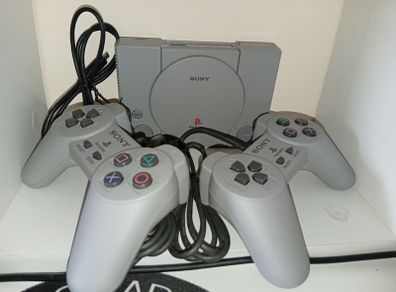 Ps1 Classic Mini With 20 Built In Games E/c Working Fine