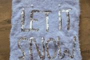 Christmas jumper Let It Snow