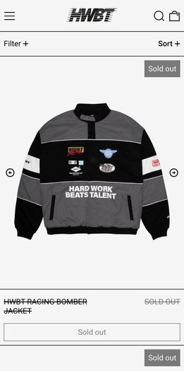 HWBT Racing Bomber Jacket by Mat Armstrong
