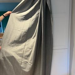 Grey curtains