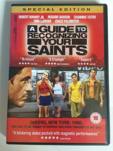 A Guide To Recognizing Your Saints [2006] Robert Downey Jr., Shia LaBeouf, Rosario Dawson, Melonie Diaz, Eric Roberts, Channing Tatum, Chazz Palminteri & Dianne Wiest [Movie DVD]