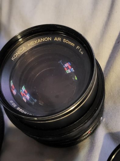 Konica camera and lenses rare
