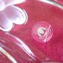 Vintage Original Waltherglas Germany 10 Inch Long Art Deco Glass Basket Image 10
