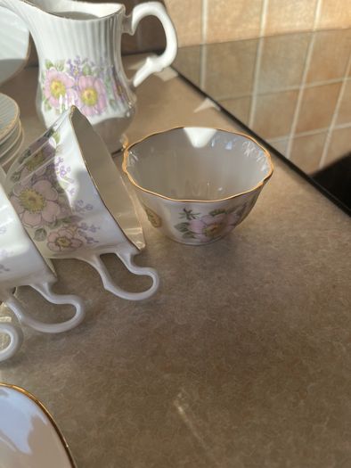Vintage Royal Tara 21 piece set Irish Blossom in Mint condition