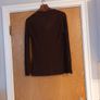Zara Brown Cardigan.  S.S -10-12.  B.N.W.T. Image 3