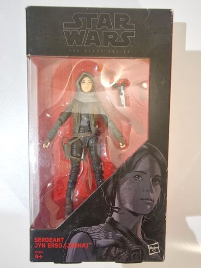 Star Wars Black Series Sergeant Jyn Erso 6 inch Figure Rogue One Hasbro