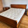 Quality wood bedroom furniture set Image 9