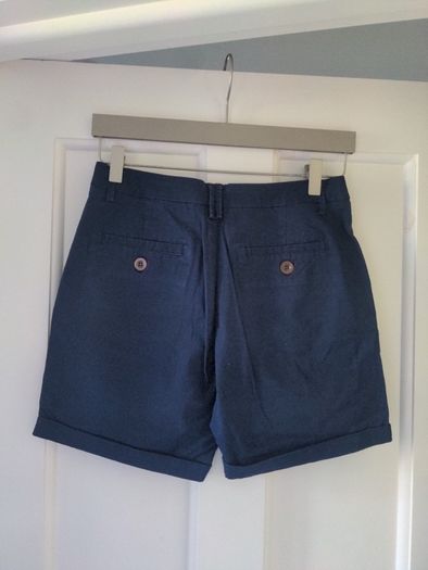 Ladies navy shorts