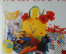 The Art of Paper Crafts.Hard back book,Craft book