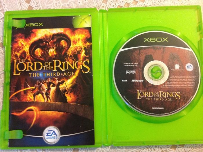 Lord of the Rings. The Third Age. XBox game