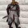 2002 Lord Of The Rings The Two Towers Rohirrim Action Figure approx. 16 cm. Used Damaged Loose legs Please see photos Image 8