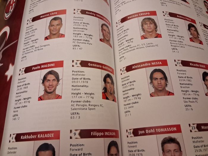 2005 Liverpool v AC Milan - Istanbul - UEFA Champions League Final - Football programme