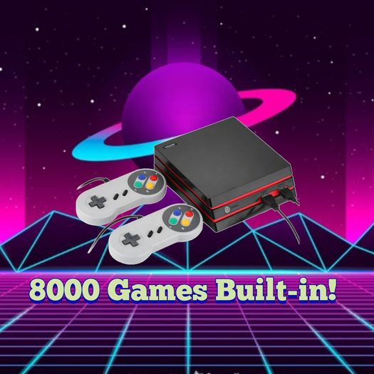 Mini Retro Gaming Console ---Limited Amount Available--- OVER 616 Built-in 8-Bit Games! #6MS3