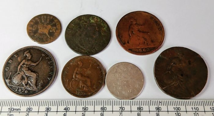 7 Coins Job Lot
