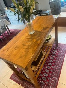 Solid Wood Custom Made Kitchen Island / Work Bench