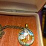 Vintage Necklace Jesus Praying in the Garden of Gethsemane. Image 3