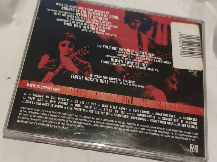 Oasis - Familiar to Millions 2Cd