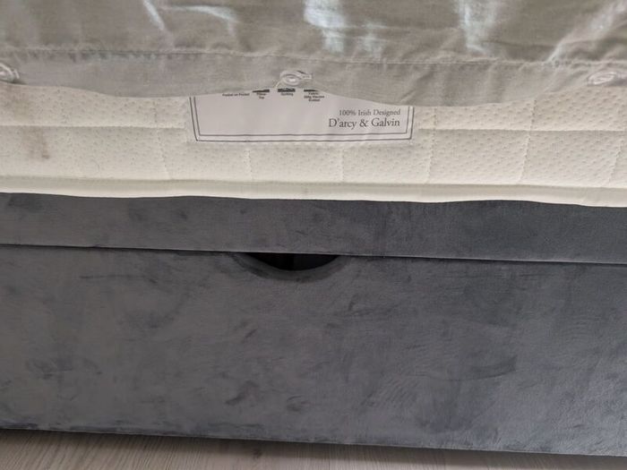 Bed Frame - King Size Ottoman & Storage Bed Majestic 150 cm 200 cm