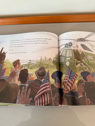 Patrick the President by Ryan Turbridy children's  book