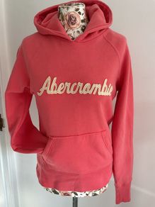 hoodie Abercrombie & fitch coral hoodie size large